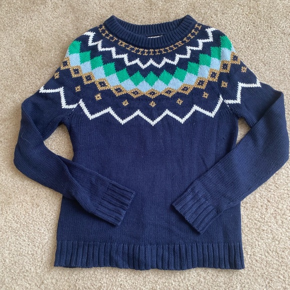 J Crew Fair Isle Sweater - Picture 1 of 3